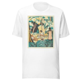 A Jungle Picnic Pl.12 by Clifford Webb T-Shirt