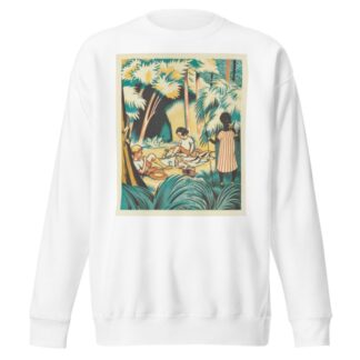 A Jungle Picnic Pl.12 by Clifford Webb Sweatshirt
