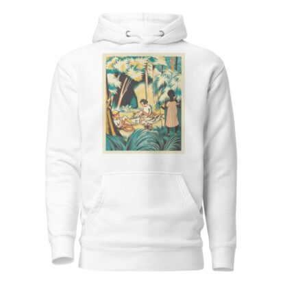 A Jungle Picnic Pl.12 by Clifford Webb Hoodie