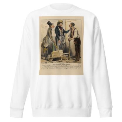 Brevet d’invention, capital 3 millions by Honoré Daumier Sweatshirt