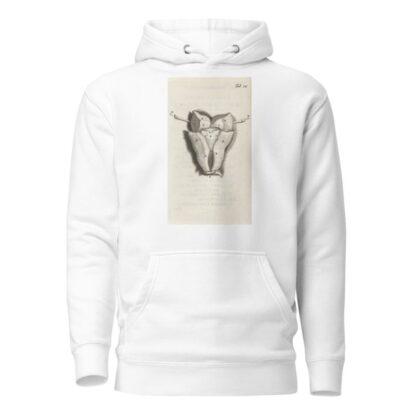 Anatomical drawing of the inside of the uterus. by Hendrik Bary Hoodie