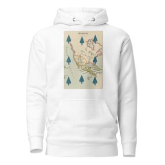 Court game of geography Pl.47 by William and Henry Rock Hoodie