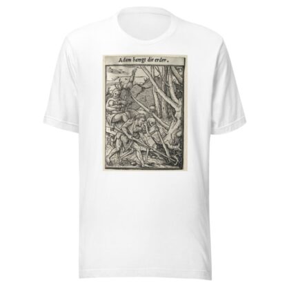Adam Tilling the Ground by Hans Holbein The Younger T-Shirt