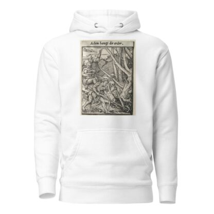 Adam Tilling the Ground by Hans Holbein The Younger Hoodie