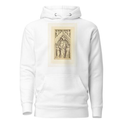 Relievo in Carved Ivory—the Virgin and Infant Saviour adored by Angels. by John Charles Robinson Hoodie