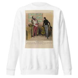 Spéculateur dramatique by Honoré Daumier Sweatshirt