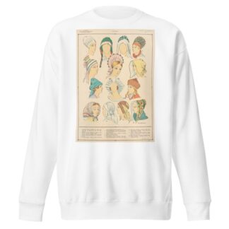 Scandinania – Headdresses by Paul Louis de Giafferri Sweatshirt