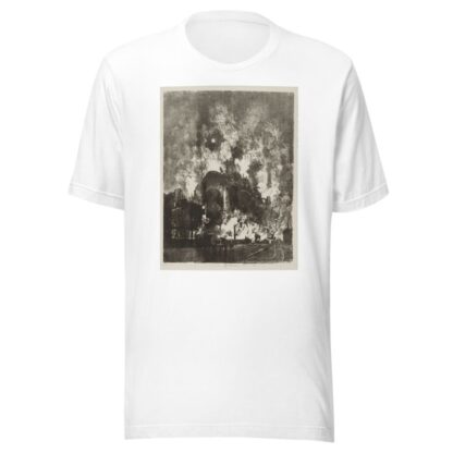Furnaces at Night by Joseph Pennell T-Shirt