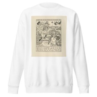 There was an old woman as i’ve heard tell by Winifred Smith Sweatshirt