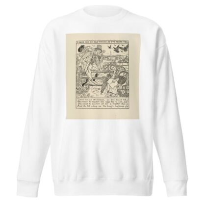 There was an old woman as i’ve heard tell by Winifred Smith Sweatshirt