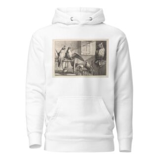 Hawks and owls by Wenceslaus Hollar Hoodie
