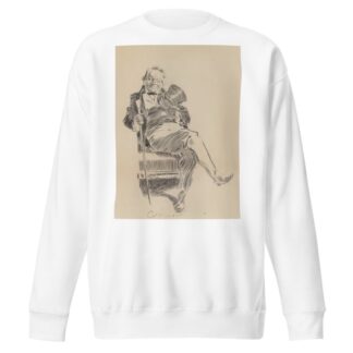 The Art of Living by Charles Dana Gibson Sweatshirt