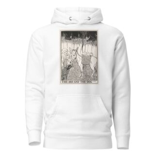 The Ass and the Dog by Percy J. Billinghurst Hoodie