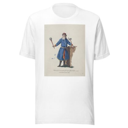 Habit of a commander of a corps of the Strelitz in 1764. Commandant du corps de Strelits. by Charles Grignion T-Shirt
