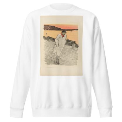 An Apache by Théophile Alexandre Steinlen Sweatshirt