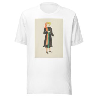 Pierre Patelin: Master Patelin. Ragged black robe, yellow hat, and orange scarf by Miss Lucy T-Shirt