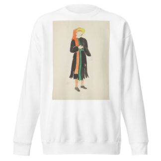 Pierre Patelin: Master Patelin. Ragged black robe, yellow hat, and orange scarf by Miss Lucy Sweatshirt