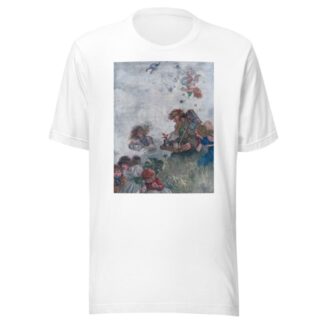 Bringing with them a little old man by William Heath Robinson T-Shirt