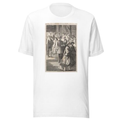 Thanksgiving Day – The Church Porch by Winslow Homer T-Shirt
