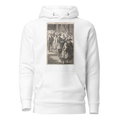 Thanksgiving Day – The Church Porch by Winslow Homer Hoodie