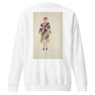 The Sun and I: Joseph. Multicolored coat by B. House Sweatshirt