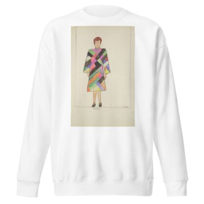 The Sun and I: Joseph. Multicolored coat by B. House Sweatshirt