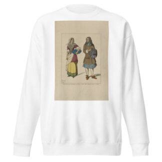 Paysans des environs de Paris. 1676. D’ap[rès] l’oeuvre de St. Jean. by Raphaël Jacquemin Sweatshirt