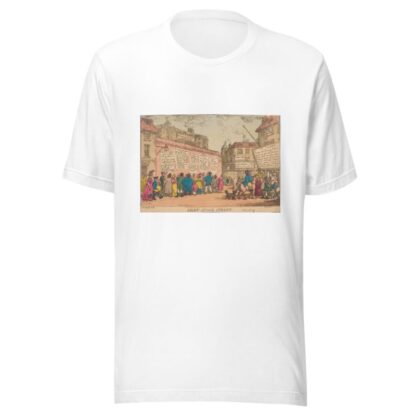 Joint stock street by Thomas Rowlandson T-Shirt