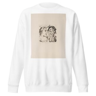 The Bigamist King Jerum Receiving Counsel from His New Wife, Queen Würgipumba by Max Beckmann Sweatshirt