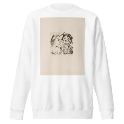 The Bigamist King Jerum Receiving Counsel from His New Wife, Queen Würgipumba by Max Beckmann Sweatshirt
