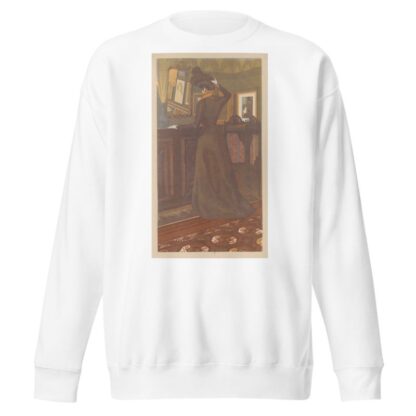 Jeune femme se recoiffant – Mlle Marcolesco, belle-sœur de l’artiste by Amédée Joyau Sweatshirt