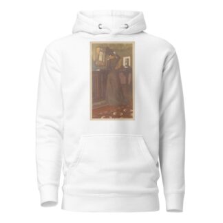 Jeune femme se recoiffant – Mlle Marcolesco, belle-sœur de l’artiste by Amédée Joyau Hoodie
