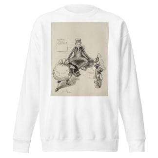 Uncle Sam, Buyer of Small Islands by William Henry Walker Sweatshirt