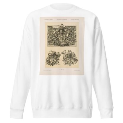 Allegorien und Embleme Vol. II Pl.142 by Albert Ilg Sweatshirt