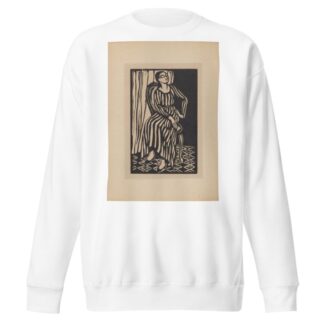 The Striped Dress by Roger Fry Sweatshirt