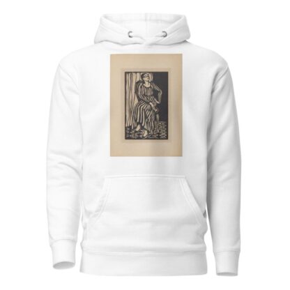 The Striped Dress by Roger Fry Hoodie