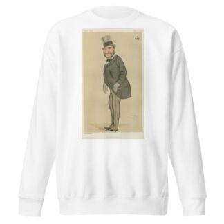 Turf Devotees; ‘The Duke of Sport’, The Duke of Beaufort, September 30, 1876 by Leslie Matthew Ward Sweatshirt