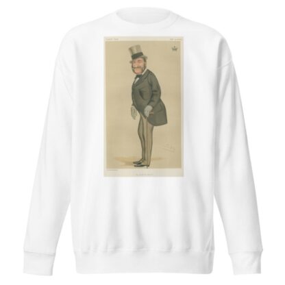 Turf Devotees; ‘The Duke of Sport’, The Duke of Beaufort, September 30, 1876 by Leslie Matthew Ward Sweatshirt