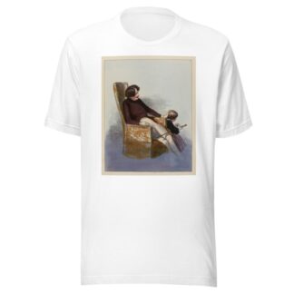 La canne que Papa a trouvée dans l’armoire de Maman, le jour qu’il était si en colère, elle était bien plus belle que by Paul Gavarni T-Shirt