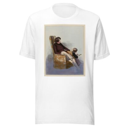La canne que Papa a trouvée dans l’armoire de Maman, le jour qu’il était si en colère, elle était bien plus belle que by Paul Gavarni T-Shirt