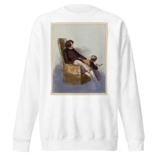 La canne que Papa a trouvée dans l’armoire de Maman, le jour qu’il était si en colère, elle était bien plus belle que by Paul Gavarni Sweatshirt