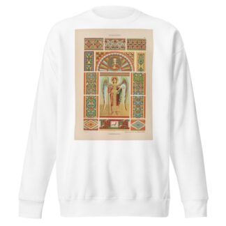Romanisch – Wandmalerei by Heinrich Dolmetsch Sweatshirt