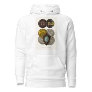 Prostye shchity raznoi formy by Fedor Grigoryevich Solntsev Hoodie