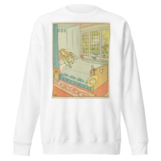 Goldilocks asleep by Leonard Leslie Brooke Sweatshirt
