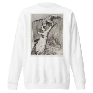 Flucht by Max Klinger Sweatshirt