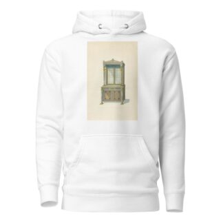 Bookcase by Thomas Sheraton Hoodie