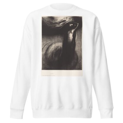 La Mort; Mon ironie depasse toutes les autres! by Odilon Redon Sweatshirt