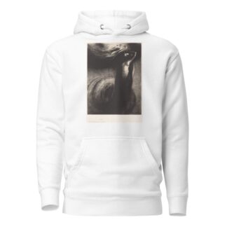 La Mort; Mon ironie depasse toutes les autres! by Odilon Redon Hoodie