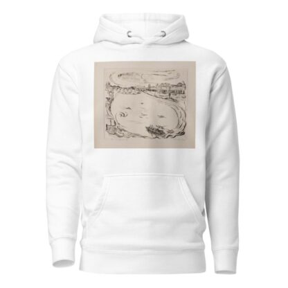 Main River Landscape, plate 6 from the portfolio ‘Faces’ by Max Beckmann Hoodie