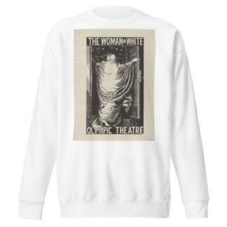 The Woman in White by William Harcourt Hooper Sweatshirt